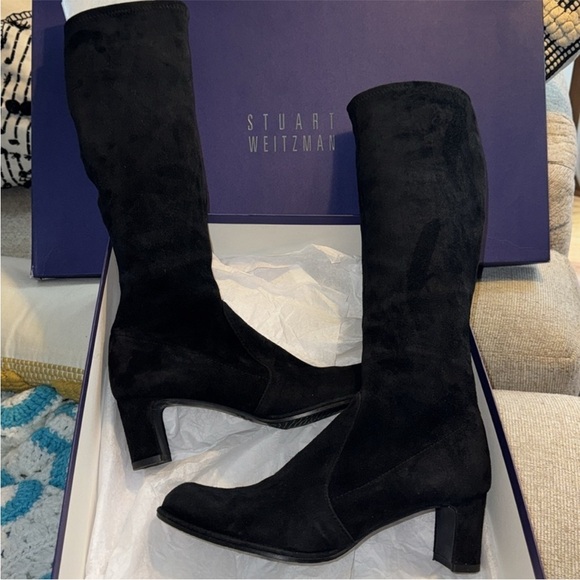 Stuart Weitzman Shoes - Stuart Weitzman Black Heeled Boots